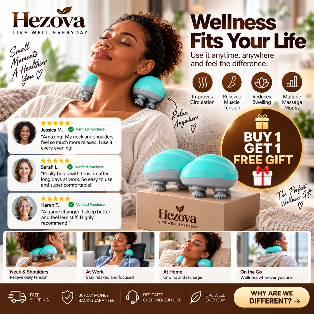 Hezova™ Electric Head Massager