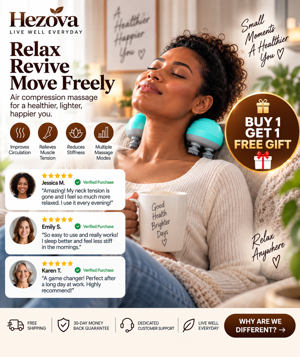 Hezova™ Electric Head Massager