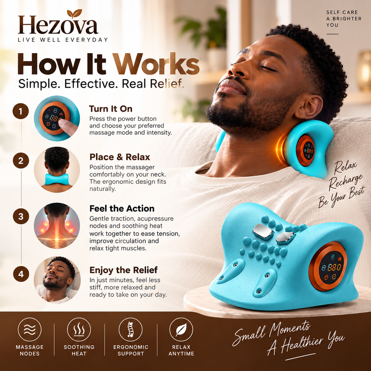 Hezova™ Neck & Shoulder Massager