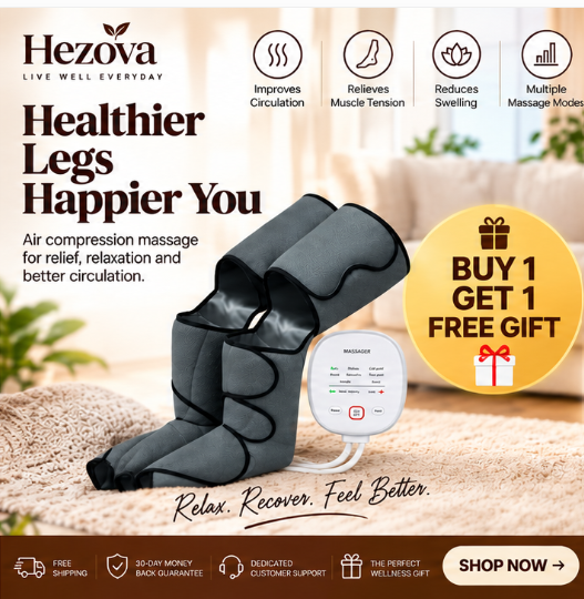 Hezova™ Air Compression Leg Massager